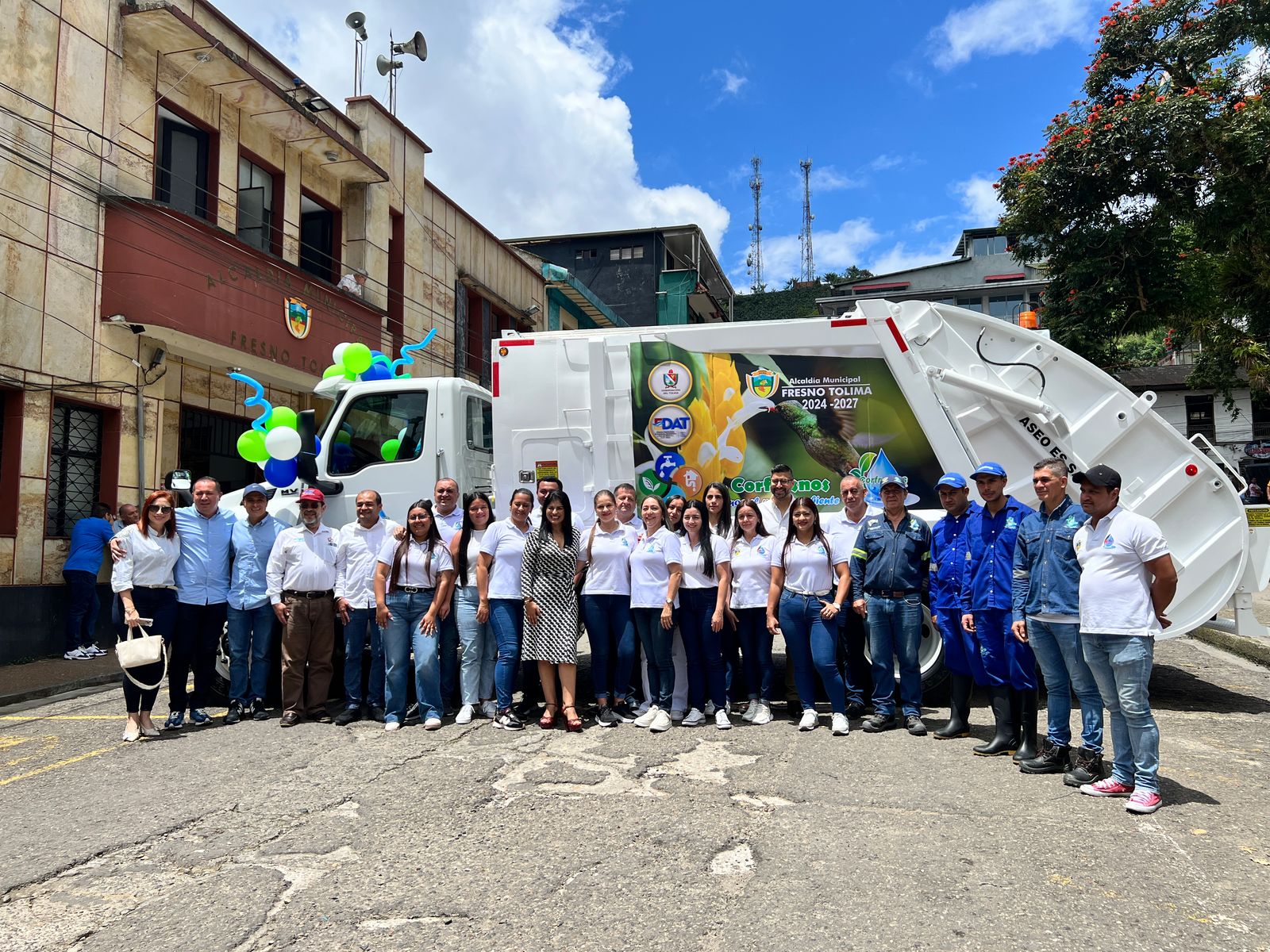 ¡Fresno ya cuenta con un nuevo carro compactador!